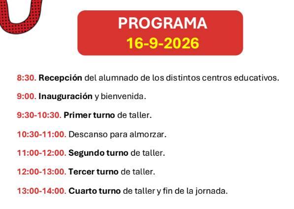 itinerario 2026
